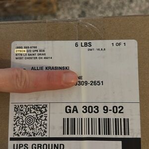 Dyson hair dryer - still in box!